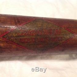 Vintage baseball bat Thos Wilson decal bat