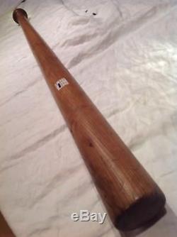 Vintage baseball bat Turn of the century Lathe bat