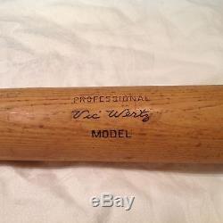 Vintage baseball bat Vic Wertz