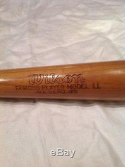 Vintage baseball bat Wilson decal