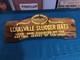 Vintage Baseball Bat Header Board