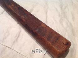 Vintage baseball bat late 1800s mushroom knob