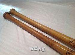 Vintage baseball bat set of 2 Mickey Mantle Roger Maris