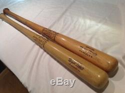 Vintage baseball bat set of two Mickey Mantle Roger Maris