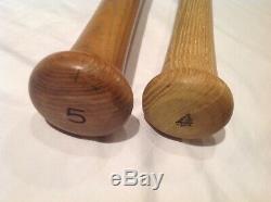 Vintage baseball bat set of two Mickey Mantle Roger Maris