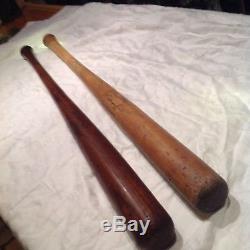 Vintage baseball bat set of two Wildfire Shulte and Peckinpaugh
