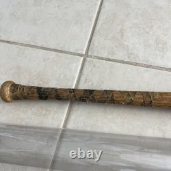 Vintage bat signed by Bob Feller