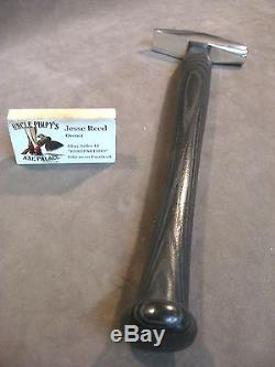 Vintage blacksmith crosspeen hammer custom JESSE REED baseball bat handle biker