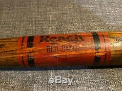 Vintage c. 1900 Reach Brand Red Band Ring Bat Baseball Bat 30.75 inch