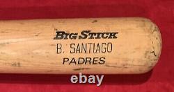 Vintage c. 1990 Benito Santiago Rawlings Game Used Baseball Bat San Diego Padres