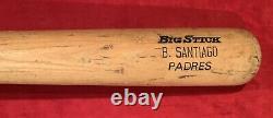 Vintage c. 1990 Benito Santiago Rawlings Game Used Baseball Bat San Diego Padres