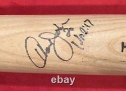 Vintage c. 1990 Howard Johnson New York Mets Signed Game Used Baseball Bat Early