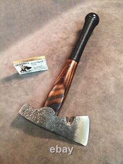 Vintage carpenter style axe hatchet hammer custom JESSE REED baseball bat handle