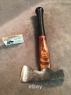 Vintage carpenter style axe hatchet hammer custom JESSE REED baseball bat handle