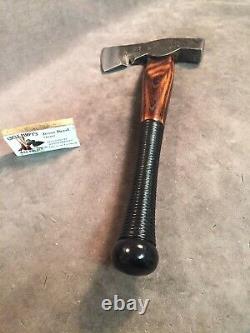 Vintage carpenter style axe hatchet hammer custom JESSE REED baseball bat handle