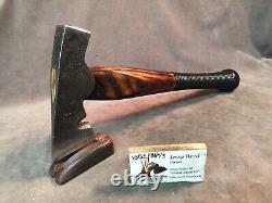 Vintage carpenter style axe hatchet hammer custom JESSE REED baseball bat handle