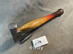 Vintage carpenter style axe hatchet hammer custom JESSE REED baseball bat handle