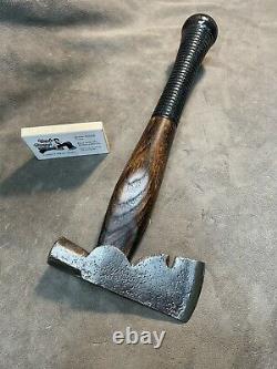 Vintage carpenters axe hatchet hammer custom JESSE REED baseball bat handle