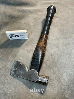 Vintage carpenters axe hatchet hammer custom JESSE REED baseball bat handle