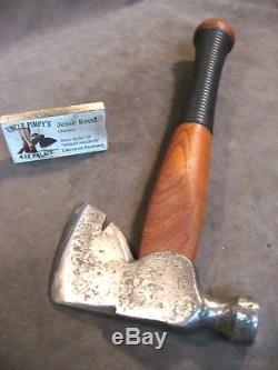Vintage carpenters hatchet axe hammer custom JESSE REED baseball bat handle