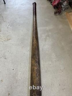 Vintage mid century baseball bat Display Rare 6 feet long american monumental