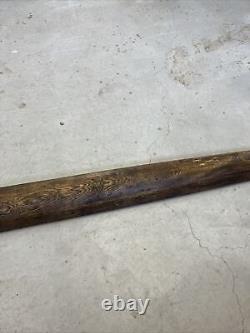 Vintage mid century baseball bat Display Rare 6 feet long american monumental