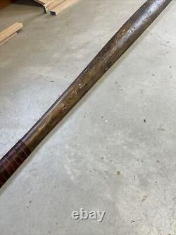 Vintage mid century baseball bat Display Rare 6 feet long american monumental