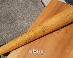 Vintage old Cy Williams MR Campbell Baseball Bat 100 ACE Oil Treated NICE rare