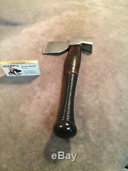 Vintage shorty lathing axe hatchet hammer custom JESSE REED baseball bat handle
