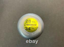 Vintage worth official softball aluminum metal bat NOS 90s baseball supercell 14