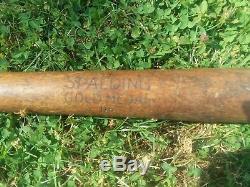 Vintage1912-1918 Antique Spalding Gold Medal n5 Baseball Bat