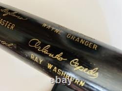 Vntg 1968 National League Champions St Louis Cardinals Team Signed Baseball Bat