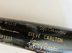 Vntg 1968 National League Champions St Louis Cardinals Team Signed Baseball Bat