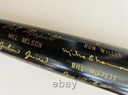 Vntg 1968 National League Champions St Louis Cardinals Team Signed Baseball Bat