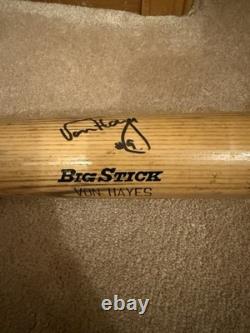 Von Hayes Game Used Bat Phillies/indians Vintage Very Rare Not Cracked