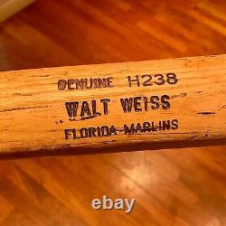 Vtg 125 Louisville Slugger Walt Weiss Genuine H238 Collectible Baseball Bat