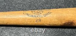 Vtg 1920 30s Goldsmith Model No. 29 Chevrolet Junior League Baseball Bat 34