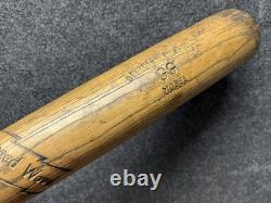 Vtg 1920s 30s Banner Peerless Sporting Goods NY Player Model GG Baseball Bat 34