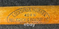 Vtg 1920s Ken Williams Louisville Slugger 40 K. W. Baseball Bat 36 STL Browns