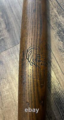 Vtg 1920s Peters Weather-Bird Shoes Advertising Baseball Bat 34 Soft-Ball Bat