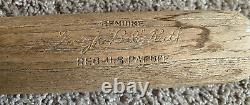 Vtg 1930's Louisville Slugger 40 B. R. George Babe Ruth Wood Baseball Bat Antique