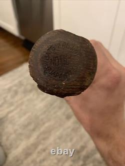 Vtg 1930's Wood Baseball Bat A. J. Reach CO Player Model Gee Jerry Walker