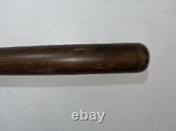 Vtg 1930s 40s Hanna Mfg Athens Georgia Cracker No 35 Baseball Bat Brown See Note