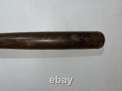 Vtg 1930s 40s Hanna Mfg Athens Georgia Cracker No 35 Baseball Bat Brown See Note