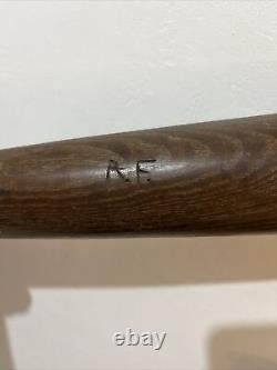 Vtg 1930s 40s Hanna Mfg Athens Georgia Cracker No 35 Baseball Bat Brown See Note