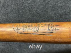 Vtg 1930s 40s Hoge Lumber Co Sluggers Pride M-102 Wood Baseball Bat Knoxville OH