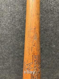 Vtg 1930s 40s Pepper Martin Marathon Model 4359 Baseball Bat 34 Knobless Knob Vtg 1930s 40s Pepper Martin Marathon Model 4359 Baseball Bat 34 Knobless Knob