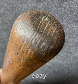 Vtg 1930s 40s Pepper Martin Marathon Model 4359 Baseball Bat 34 Knobless Knob Vtg 1930s 40s Pepper Martin Marathon Model 4359 Baseball Bat 34 Knobless Knob