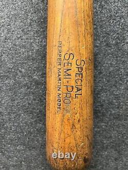 Vtg 1930s 40s Pepper Martin Marathon Model 4359 Baseball Bat 34 Knobless Knob Vtg 1930s 40s Pepper Martin Marathon Model 4359 Baseball Bat 34 Knobless Knob