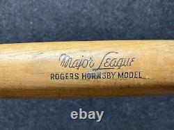 Vtg 1930s 40s Rogers Rajah Hornsby Hillerich & Bradsby H&B Baseball Bat 35 HOF